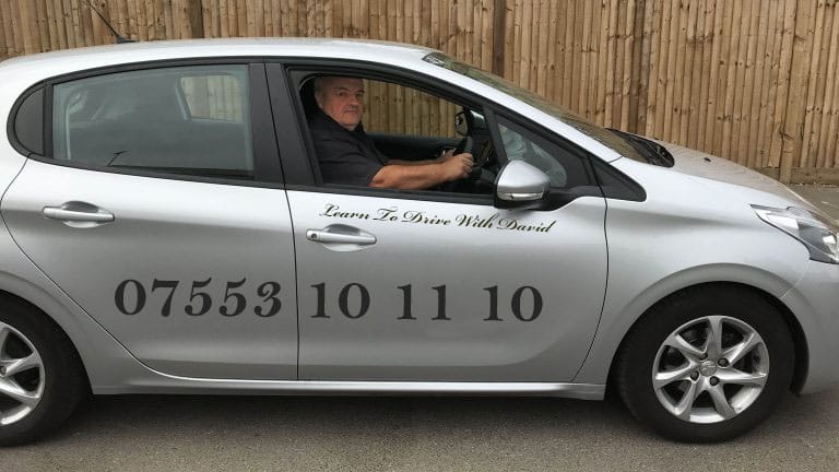 Picture of me in the car