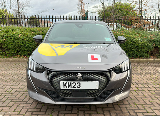 Picture of my tuition vehicle